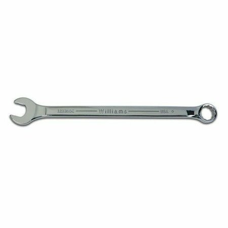 WILLIAMS Combination Wrench, 13 MM Opening, Rounded, 12-Point JHW1213MSC